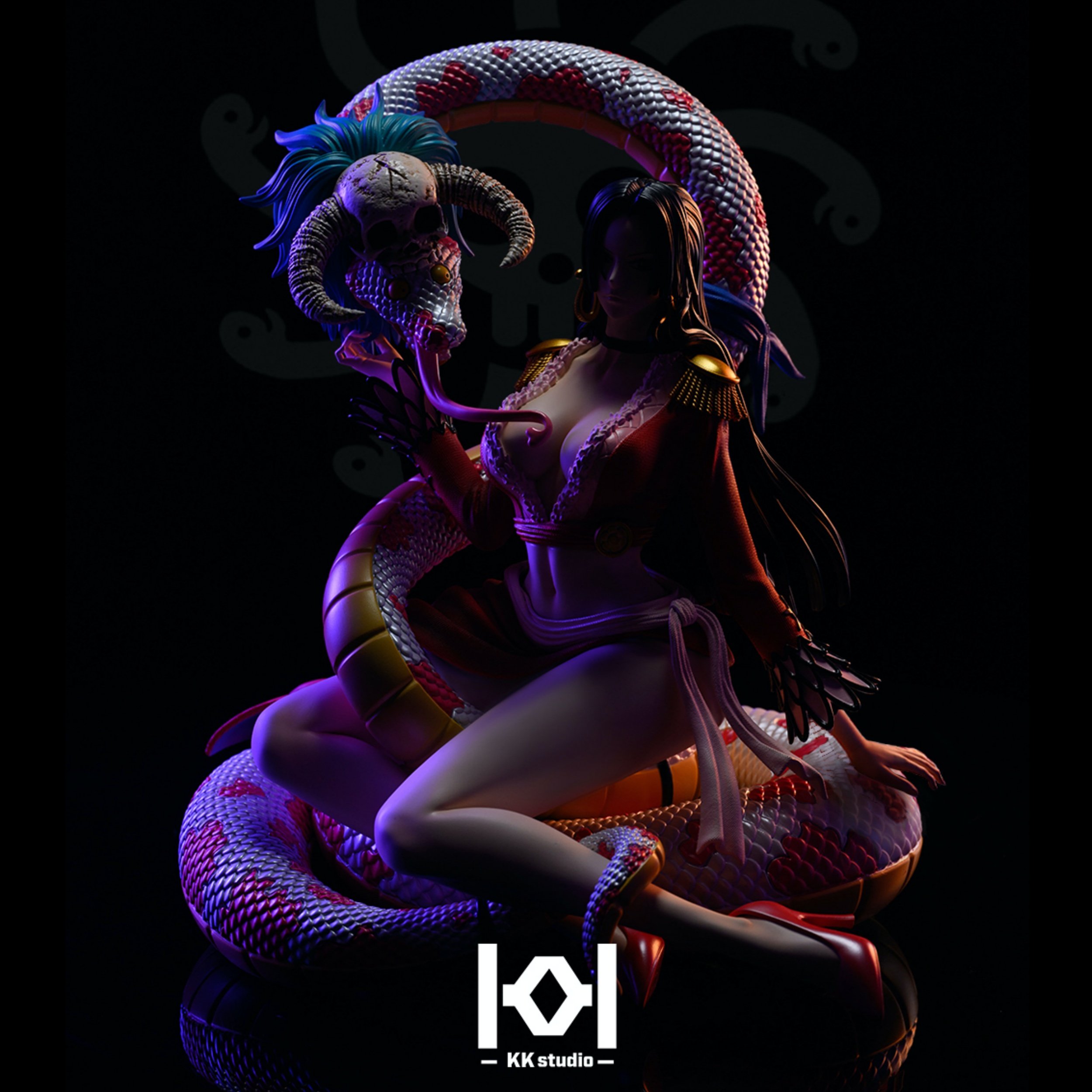 【bob】代购预留 kk 坐姿系列 女帝 萨罗梅 kkzzn 限量gk手办雕像