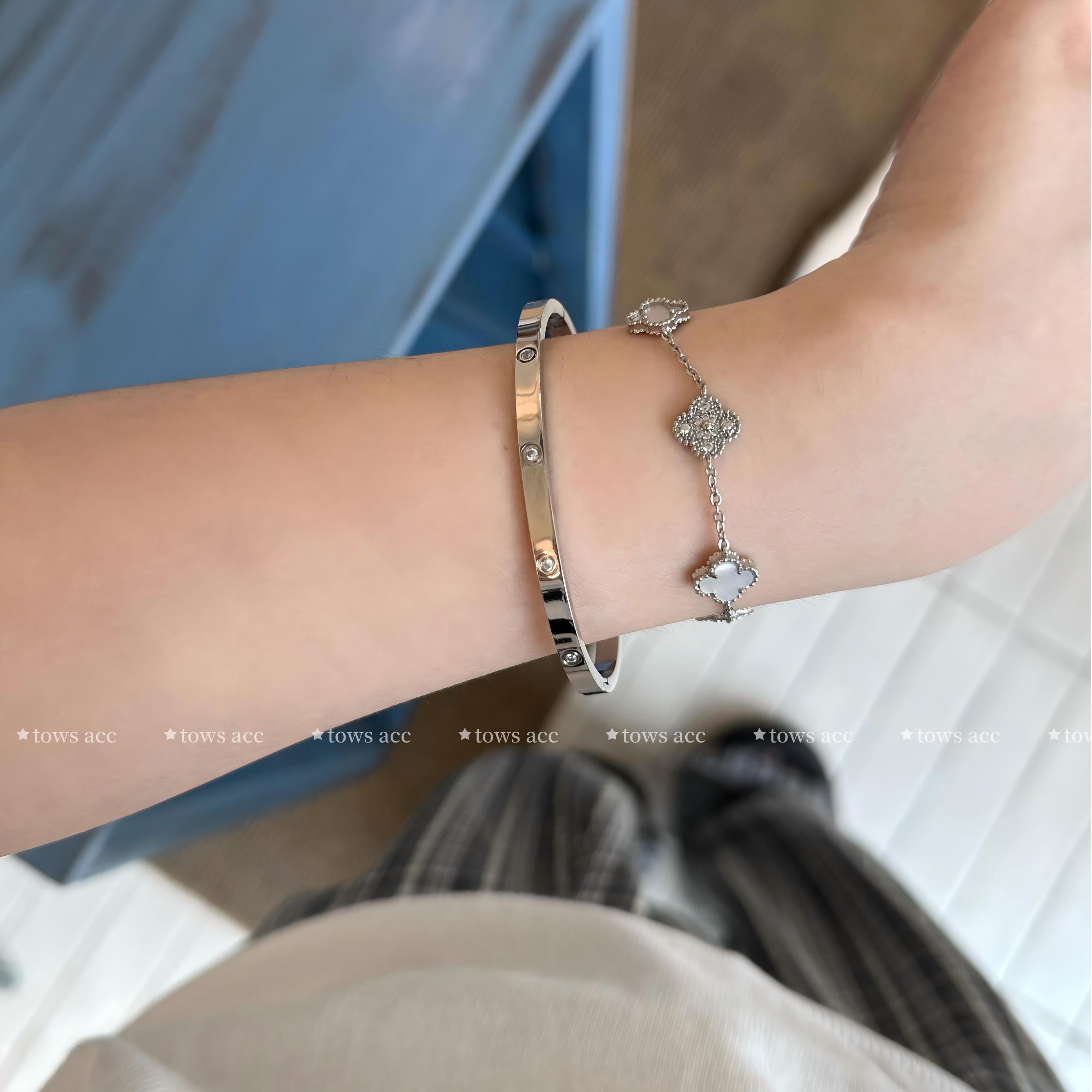 幸运四叶草手链轻奢高级感