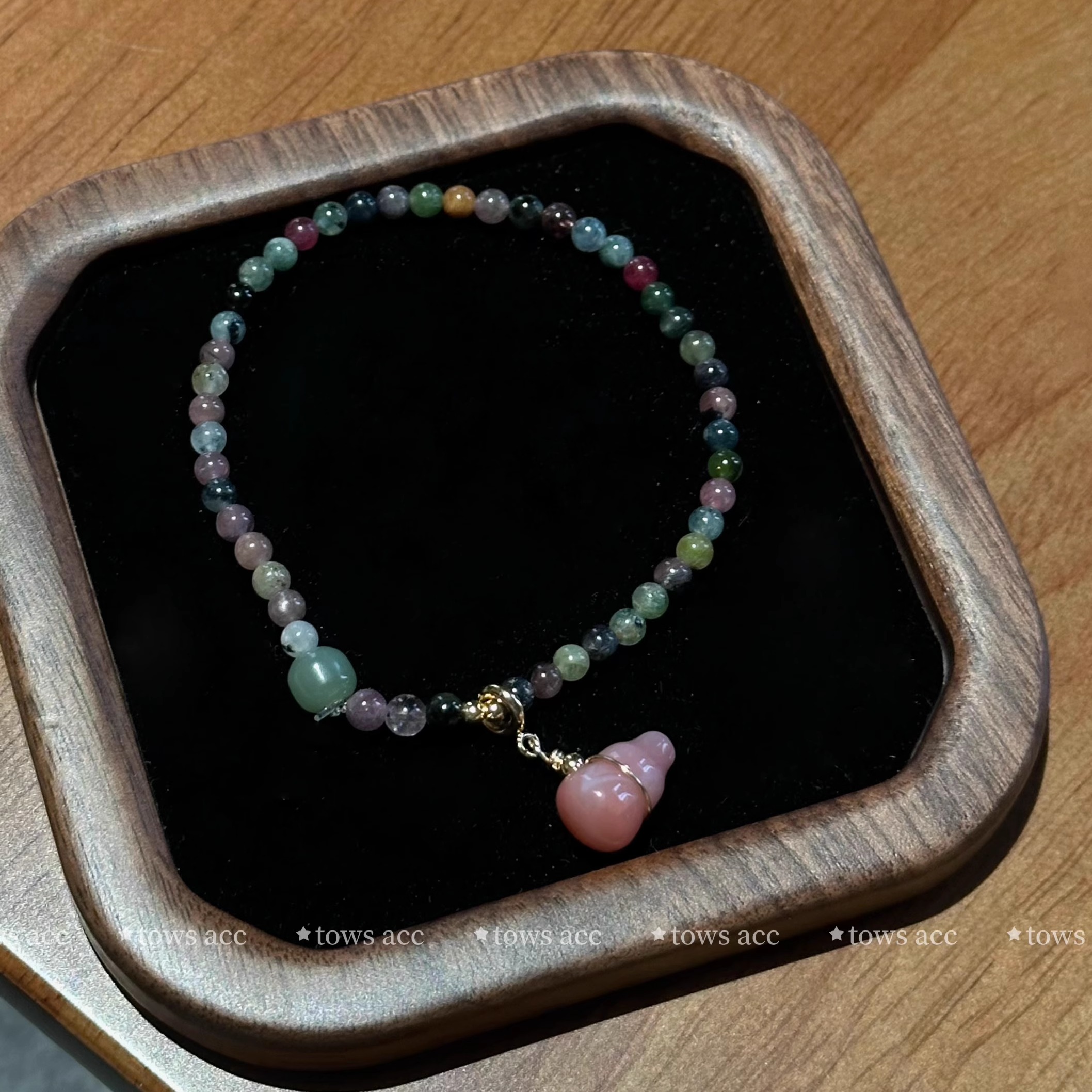 碧玺手链女糖果色精致高颜值