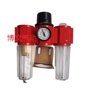 气源处理油水分离398 1寸DN25三联件气动过滤器398 L25 398