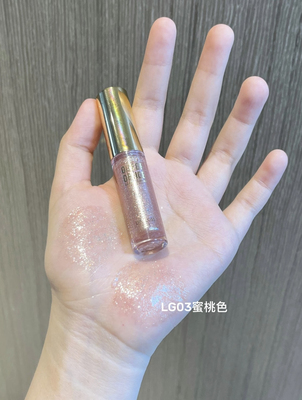 OOO新品爆闪唇釉！星钻小细闪outofoffice唇彩钻石水光透亮LG03蜜