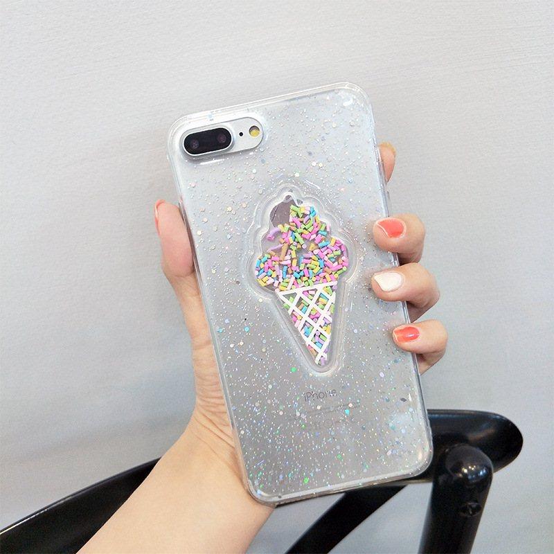夏日韩国冰淇淋iPhone7 plus手机壳适用苹果6s全包保护套滴胶流j|ruв категории Цифровые аксессуары, аксессуары для мобильных телефонов, телефон защитный кожух/оболочка - от Buy2taobao.com для оказания профессиональной услуги покупки агента Taobao