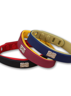 双色篮球运动手环圈詹姆斯库里哈登杜兰特韦德威少戴维斯硅胶腕带