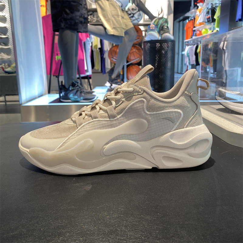 安踏潮拜休闲鞋板鞋2022秋新老爹鞋网面透气轻便鞋男鞋112138840