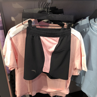 安踏运动短裤女士五分裤2019夏季新款休闲透气运动短裤薄16925304
