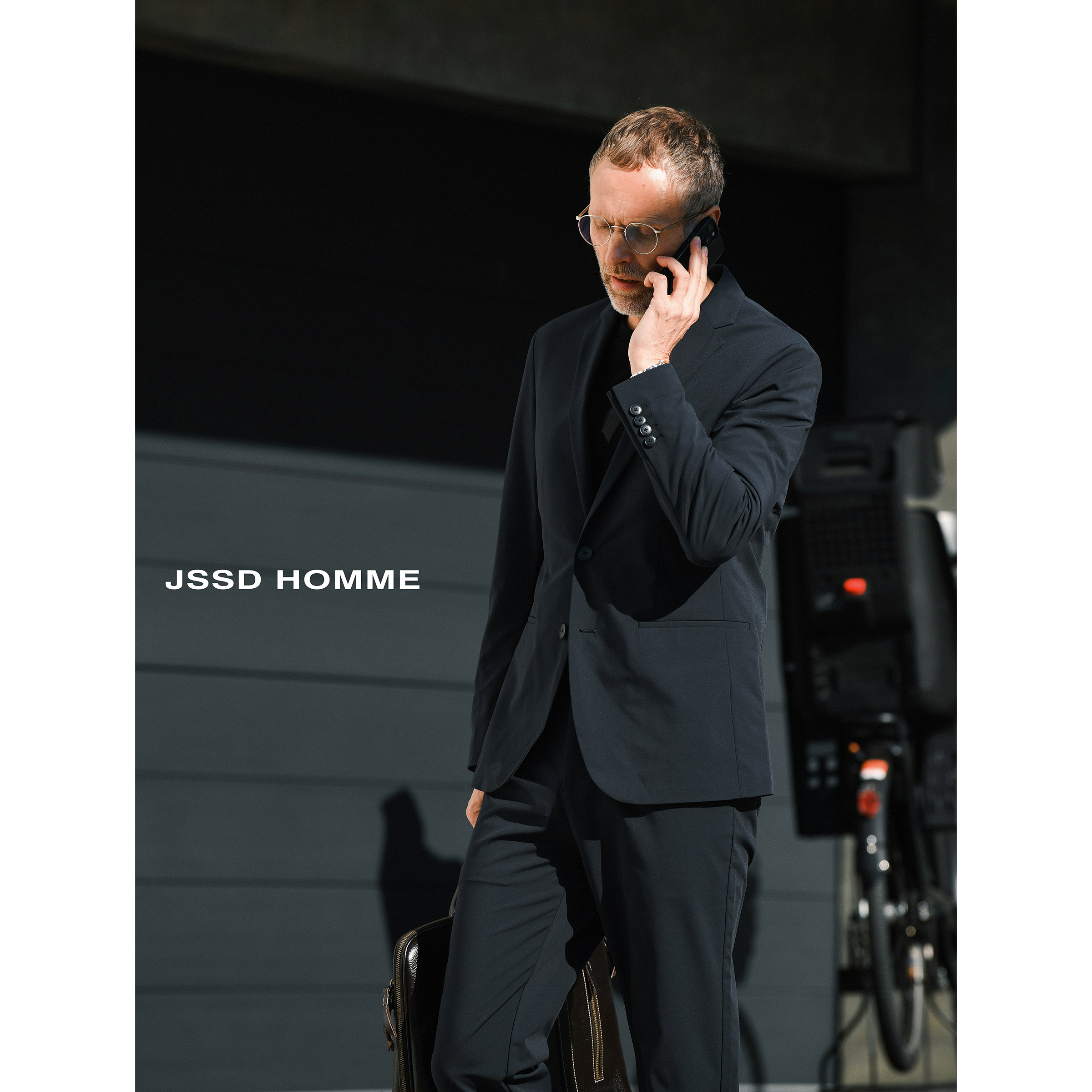 JSSD HOMME 秋季男士西装单西男款免烫微弹力休闲商务西服男