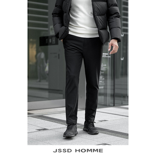 秋冬季 新款 直筒休闲长裤 子男吸光发热保暖休闲裤 JSSD 男款 HOMME
