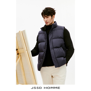 JSSD HOMME 日苯GRAMART新国标90鹅绒休闲外套马甲羽绒服 JVT003