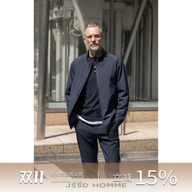 JSSDHOMME密可柔立领夹克外套
