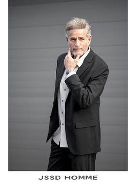 JSSD HOMME 春秋季新款男士速干透气通勤便西单西西装休闲西服男