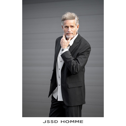 JSSD HOMME 春秋季新款男士速干透气通勤便西单西西装休闲西服男