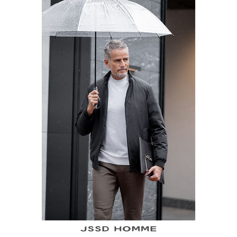 JSSDHOMME三星白鹅绒立领羽绒服