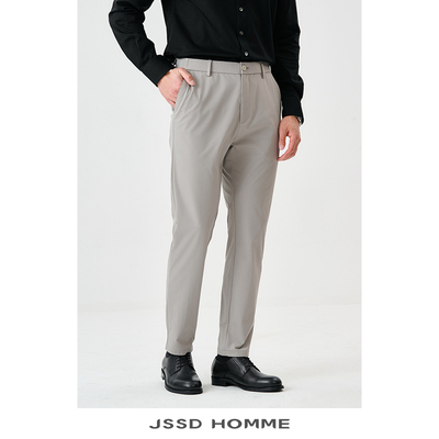 JSSDHOMME桑蚕丝锦弹长裤休闲裤
