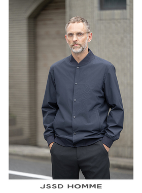 JSSD HOMME 春秋季新款男士外套防泼水立领夹克商务通勤夹克男款