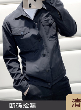 尖货有气场 做工扎实 彰显行动力干练男士修身秋冬夹克外套 C1683