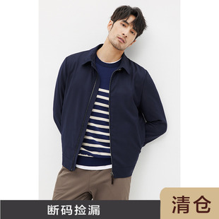 男士 JSSD HOMME 澳洲美利奴羊毛夾克春秋季 商務休閑通勤外套男款