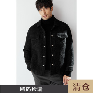 HOMME 休闲夹克外套 Gao端加厚澳洲羊毛面料 男士 CJC029 冬季 JSSD