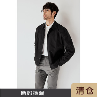 男士 春秋季 翻领夹克通勤男休闲防水商务男夹克外套男 HOMME JSSD