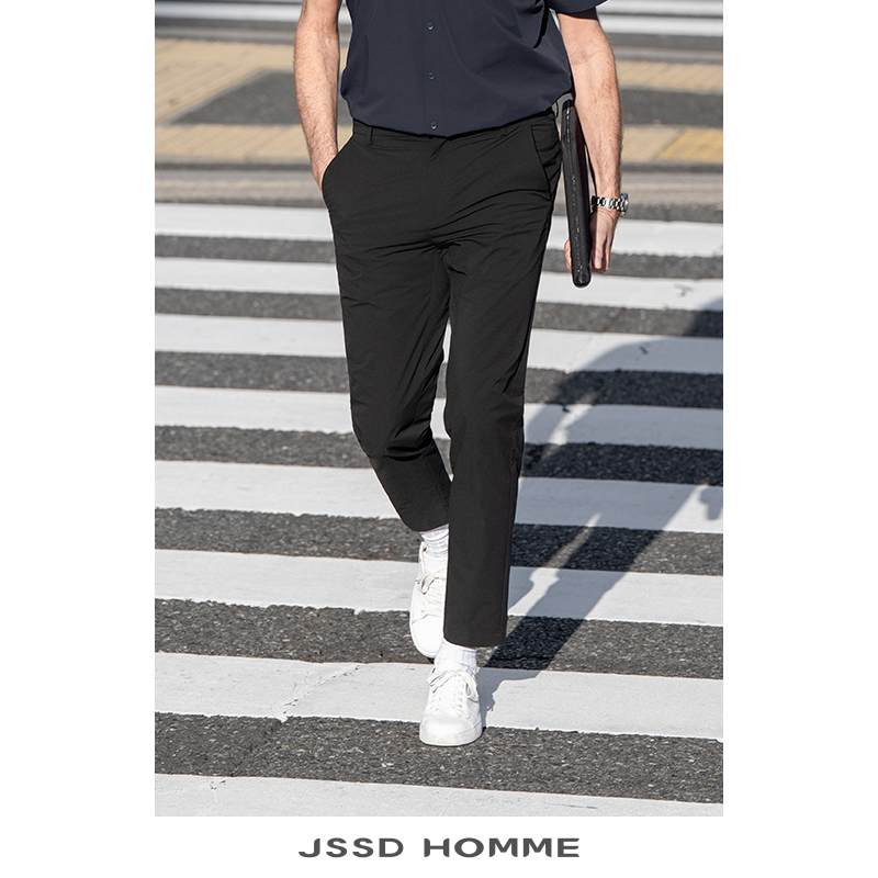 JSSDHOMME速干防透通勤长裤男