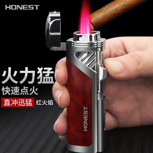 百诚点艾灸高温直冲防风打火机