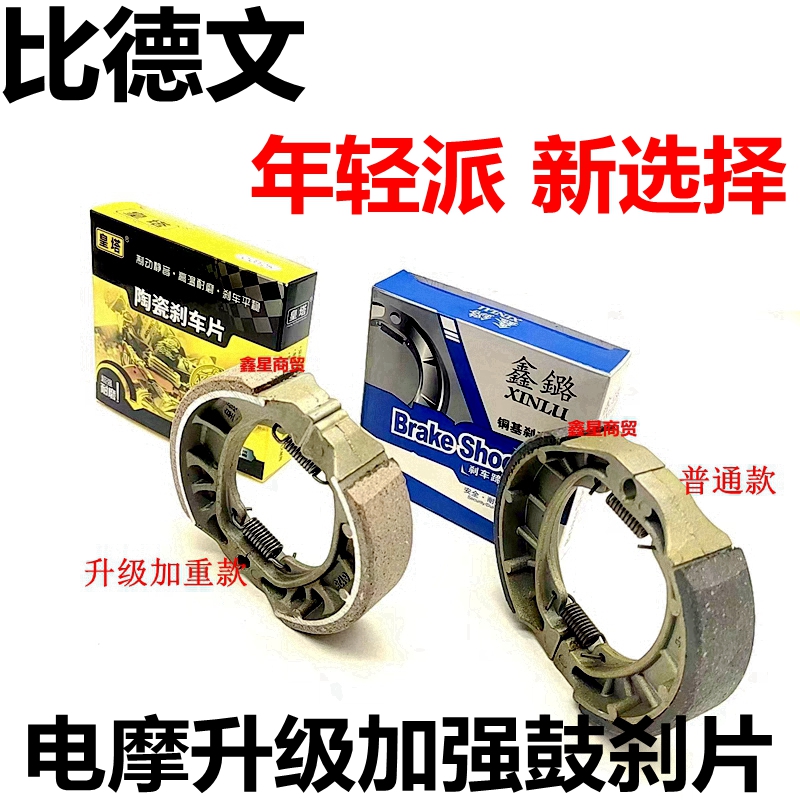 适配比德文电车刹车片升级加厚