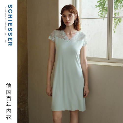 舒雅女士莱赛尔家居睡裙
