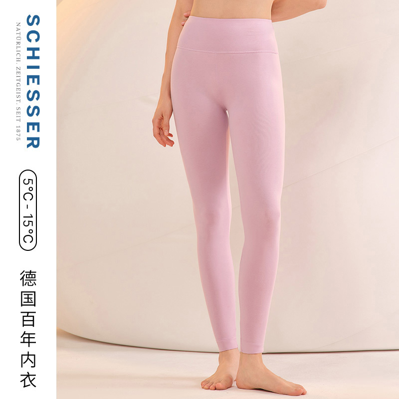 舒雅女士棉氨绒7A抗菌保暖裤