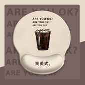 我美式 卡通护腕垫硅胶笔记本电脑键盘手托枕办公家用游戏防滑垫