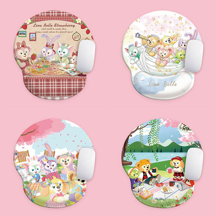 新款玲娜貝兒护腕手腕软硅胶防腱鞘炎游戏垫办公笔记本键盘垫护腕