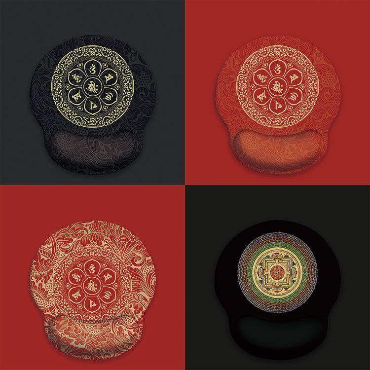 佛系记忆棉鼠标垫护腕手腕垫手托in简约舒适加厚游戏笔记本软垫子,电脑硬件/显示器/电脑周边,鼠标垫/贴/腕垫,淘宝优惠券,粉丝福利购,淘宝优惠卷