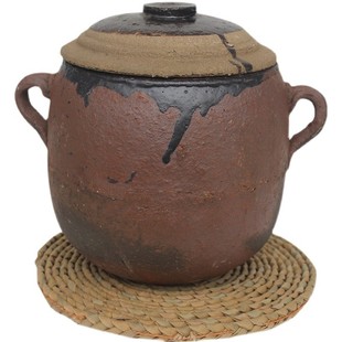 老式粗土砂锅粥煲汤砂罐明火炖肉煎药传统老卤瓦罐火砂锅吊子高温