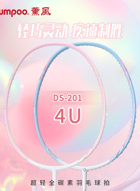薰风旗2025入门级羽毛球拍碳素纤维羽拍耐打专业单拍熏风DS-201