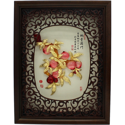 教师节礼物桃李满门金箔画送老师