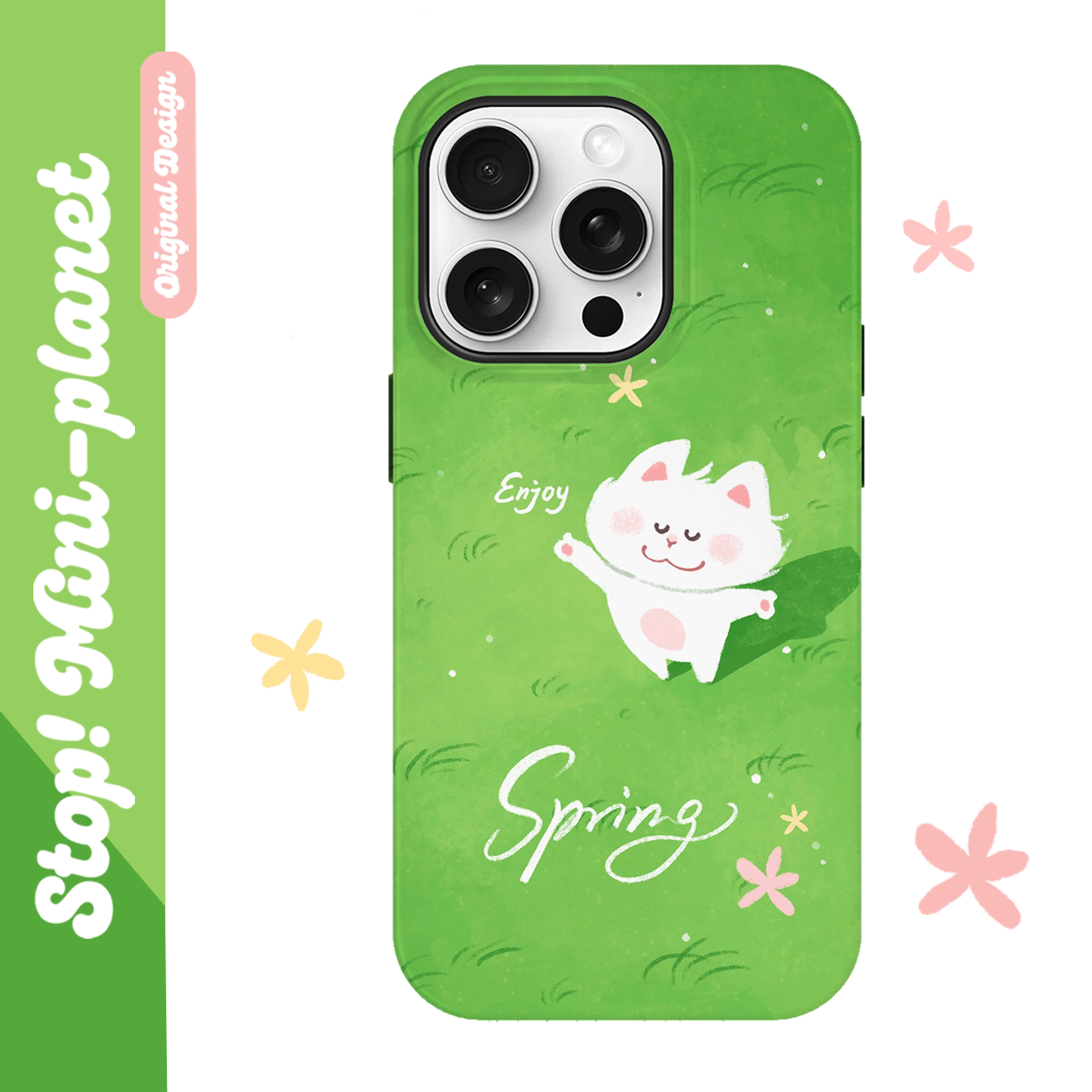 别动小行星吹风猫原创iPhone17手机壳16promax14亚克力防摔个性潮可爱适用苹果15xs华为mate60pro小米vivo