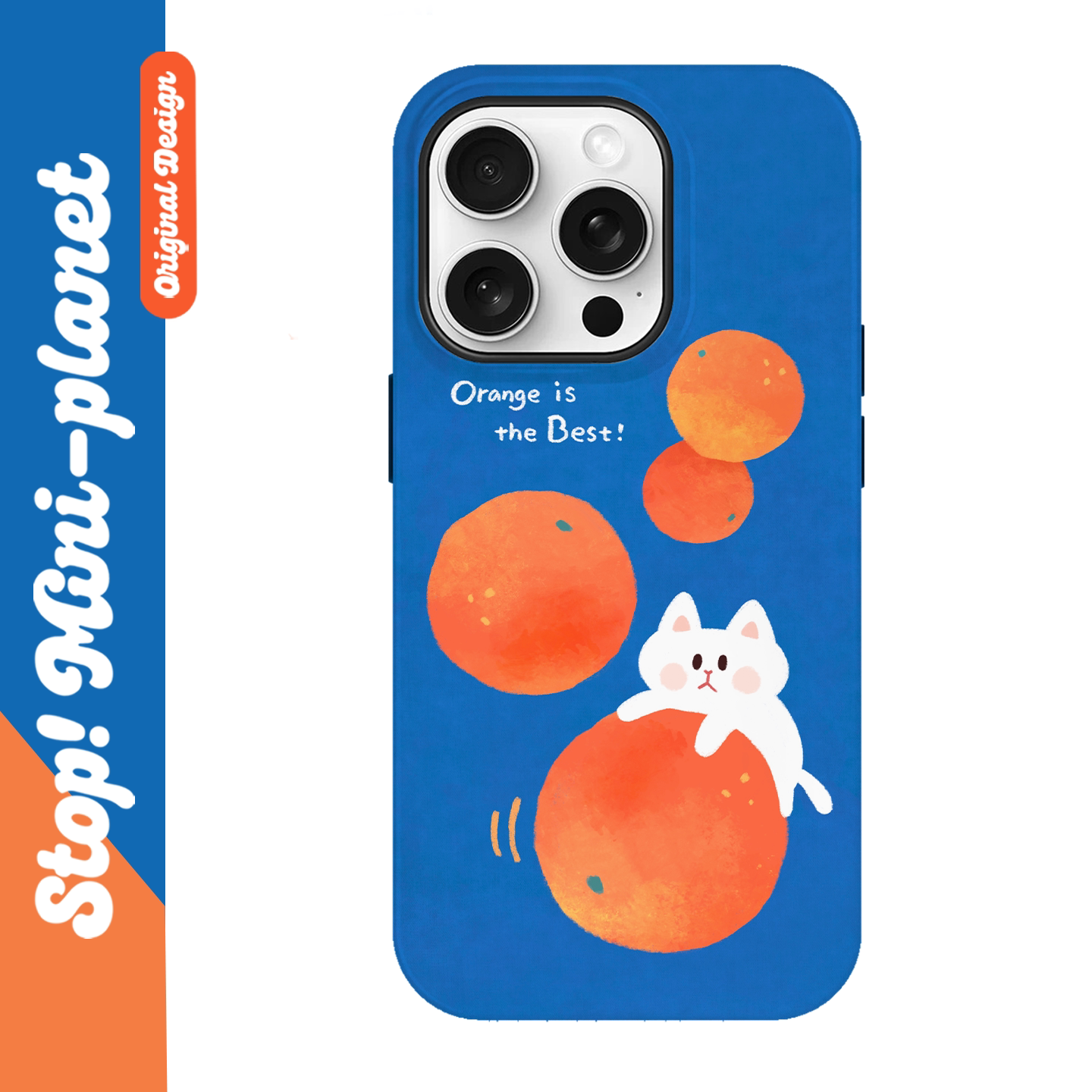 别动小行星橘子猫原创iPhone17手机壳16promax14亚克力防摔个性潮可爱适用苹果15xs华为mate60pro小米vivo