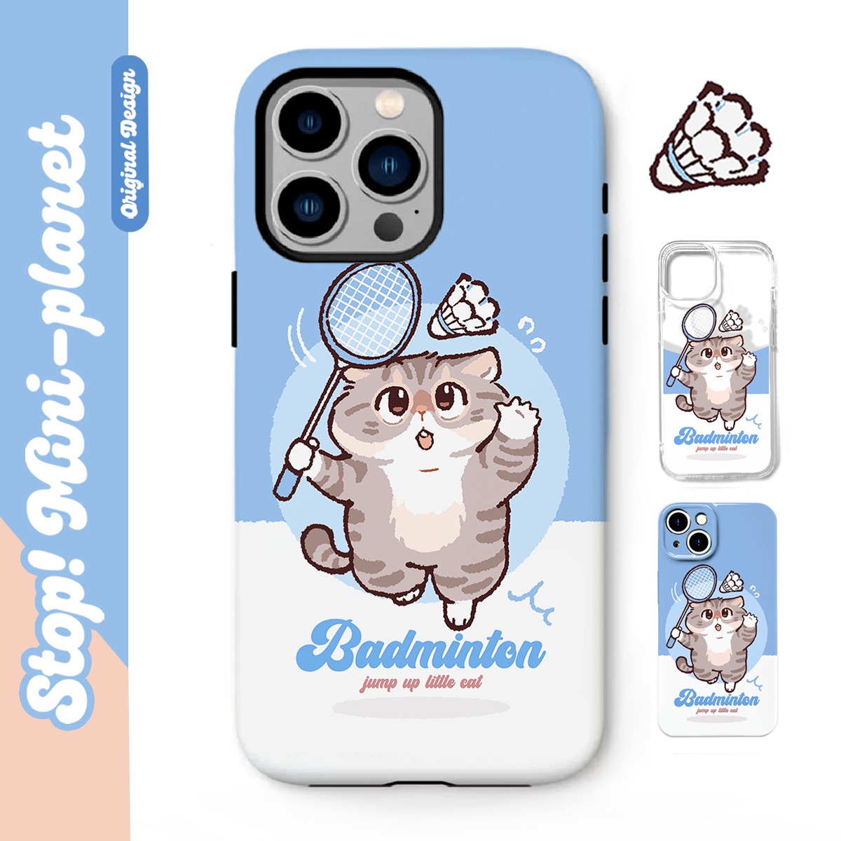 别动小行星蜜蜂猫原创iPhone16手机壳17promax14亚克力防摔个性潮可爱适用苹果15xs华为mate60pro小米vivo