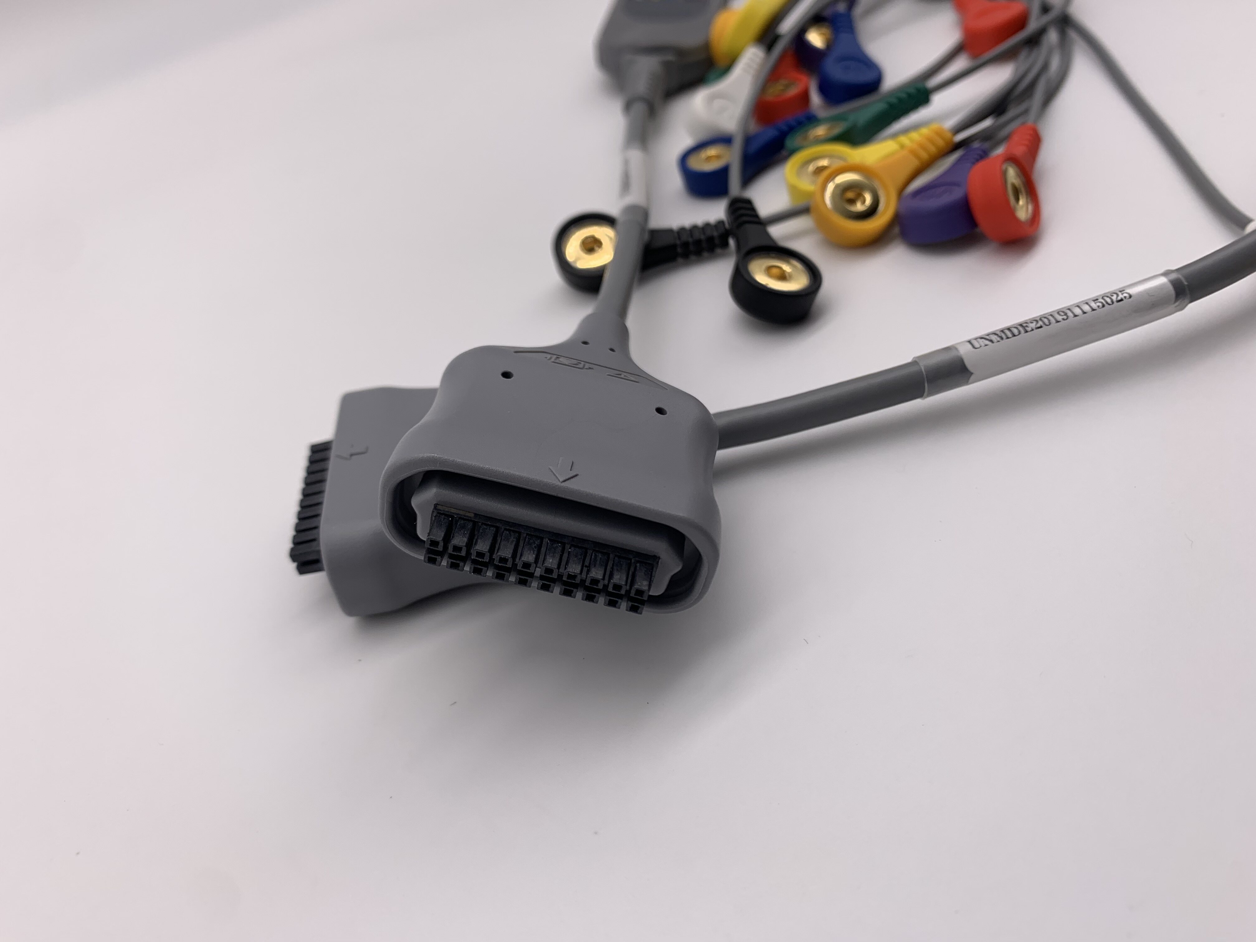 适用于edan理邦se-1212 动态监护仪20针心电导联线