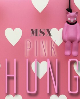[MSX]全球独家版 Munky King Luke Chueh HUNG 想不开的小熊 粉色