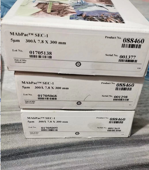 戴安 mabpac sec-1色谱柱 5μm 300a 7.8 x 300mm 088460 001298
