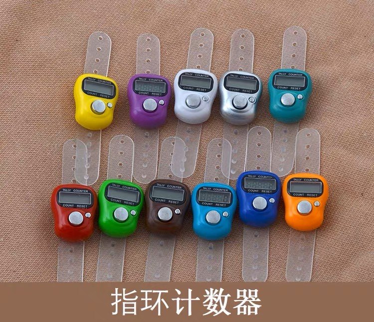 计数器电子手动点数器指指环取数器结缘