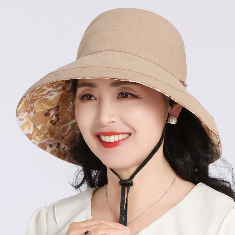 渔夫帽女夏季遮阳帽防晒