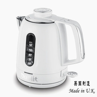 100%英国原装进口Dualit Domus不锈钢电热水壶烧水壶3000W1.5L