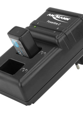 100%德国代购进口Ansmann NiMH-9V自动关闭智能涓流电池充电器