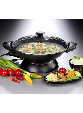 100%德国代购进口GASTROBACK 42509铸造铁分体式不粘电炒锅电火锅