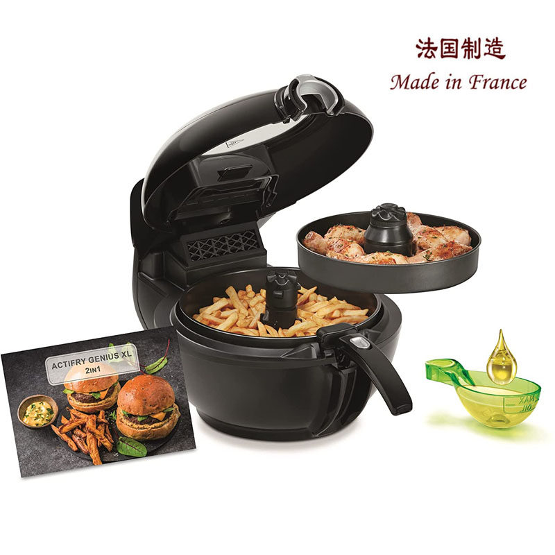 100%德国原装进口Tefal ActiFry YV9708 2合1热空气电炸锅1500W