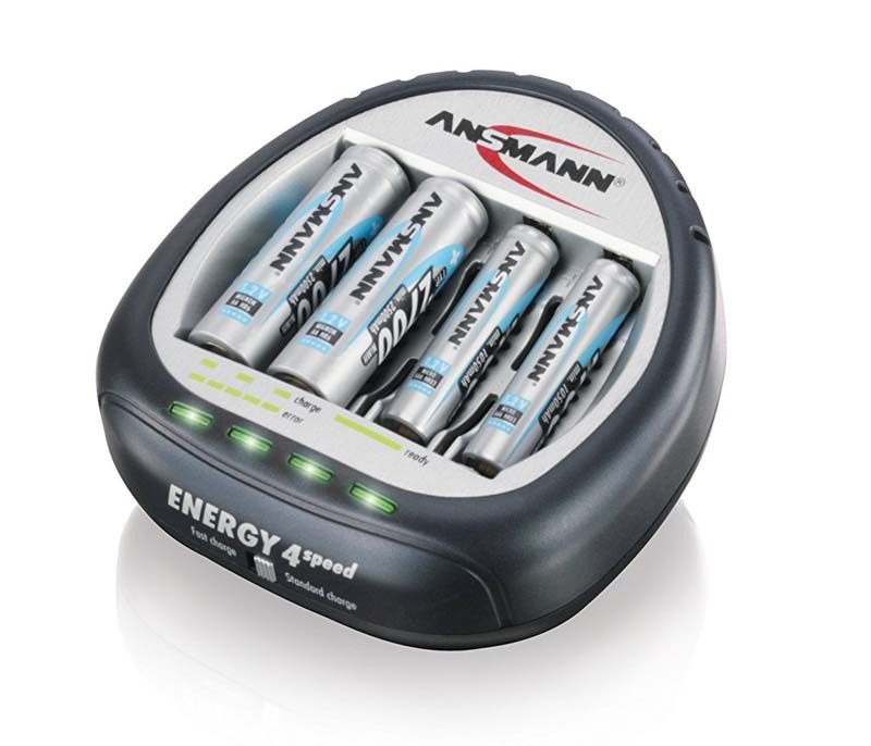 100%德国代购进口ANSMANN/安斯曼Energy 4 Speed 电池充电器