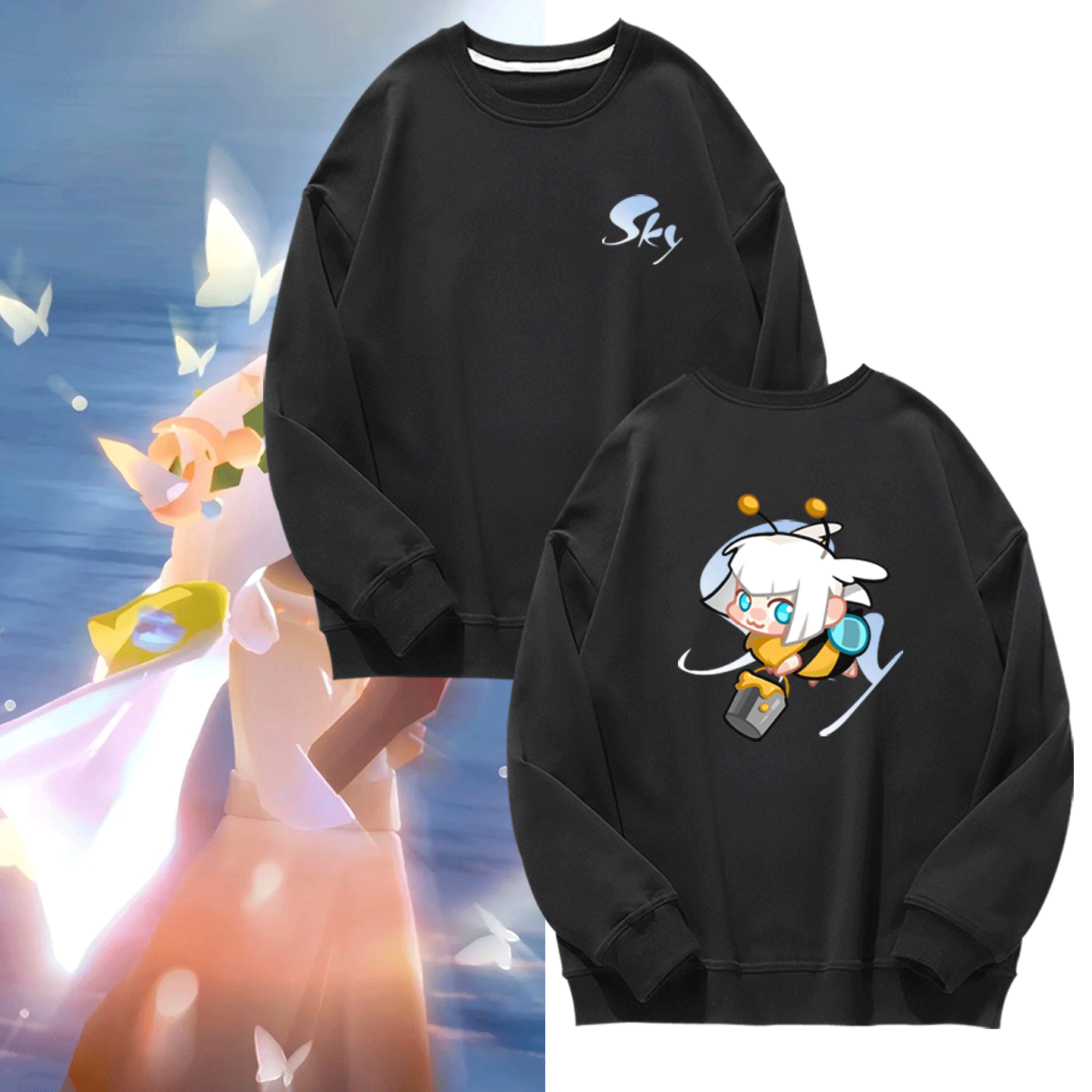 定制情侣打底休闲圆领卫衣