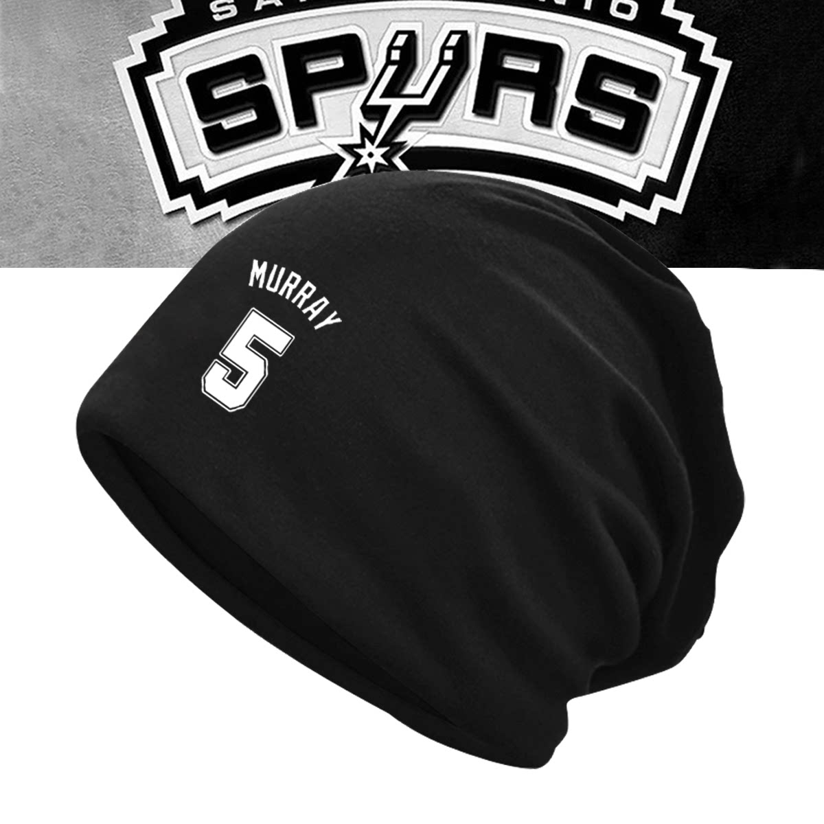 马刺队男女邓肯德罗赞帕克篮球运动定制头巾帽堆堆帽子休闲包头帽