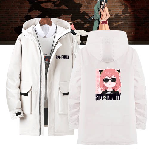 男女定制连帽外套保暖羽绒服