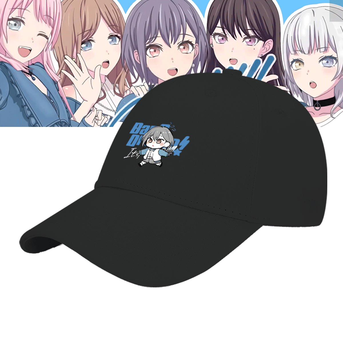 动漫夏男女定制鸭舌帽遮阳棒球帽